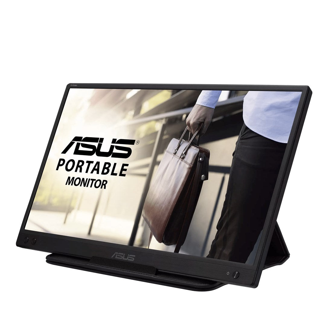 ASUS ZenScreen MB166C computer monitor 39.6 cm (15.6") 1920 x 1080 pixels Full HD LED Black – ASUS
