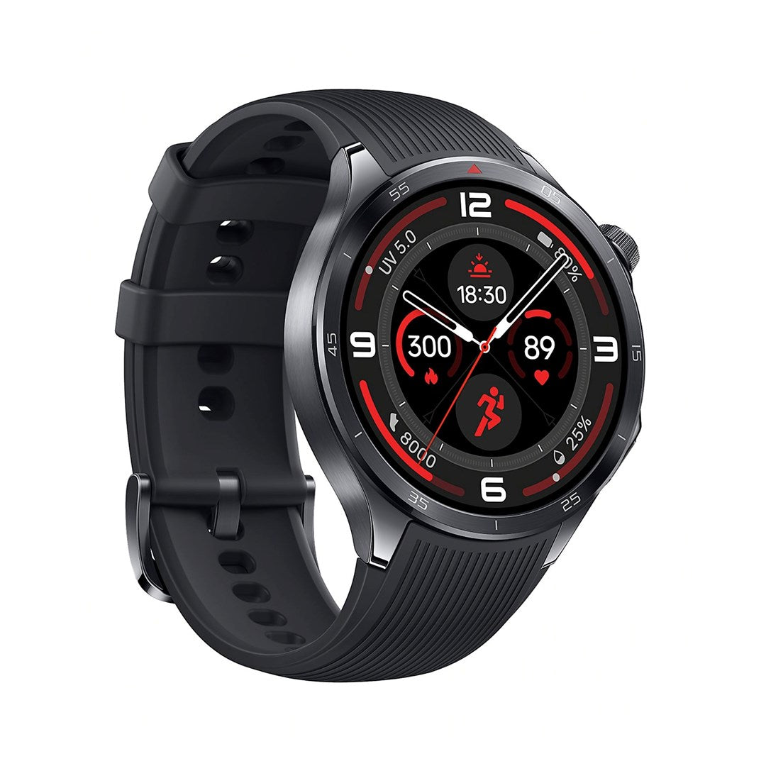 OnePlus Watch 3 Svart (Svart Gummiband) – OnePlus