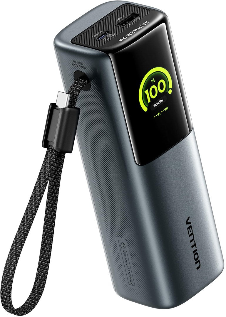 Vention Powerhive 20000mAh 165W power bank + cable – Vention