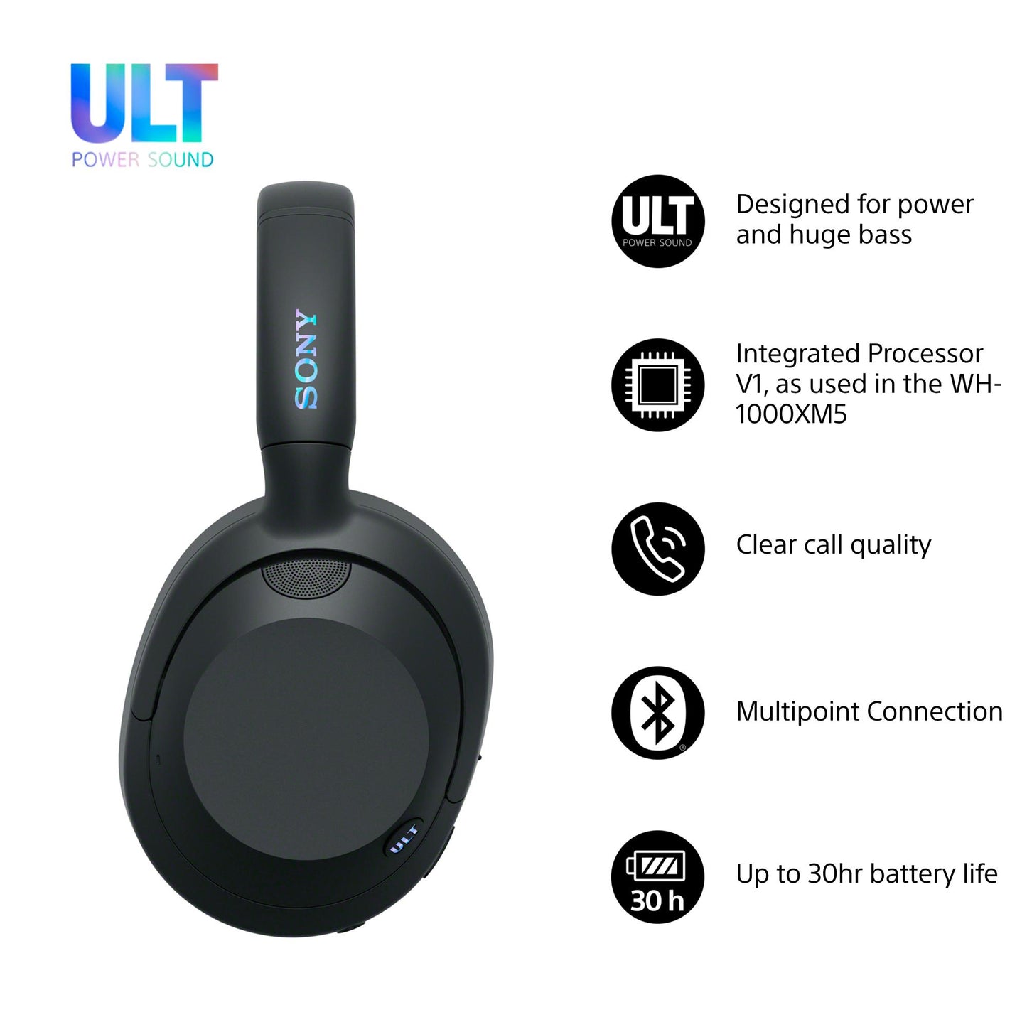 Sony ULT Wear Svart – Sony