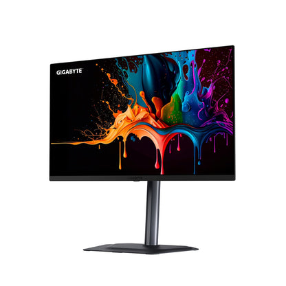 GIGABYTE MO27Q3 27” OLED QHD Gaming Monitor - 2560 x 1440, 360Hz, 0.03ms, 250 cd/m², G-Sync Compatible, FreeSync Premium Pro, Display HDR True Black 400, HDMI 2.1, Displayport 1.4 – Gigabyte