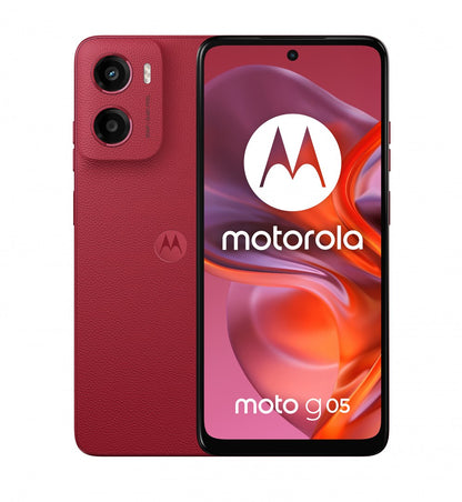 Motorola moto g05 16.9 cm (6.67") Dual SIM Android 15 4G USB Type-C 4 GB 256 GB 5200 mAh Red – Motorola