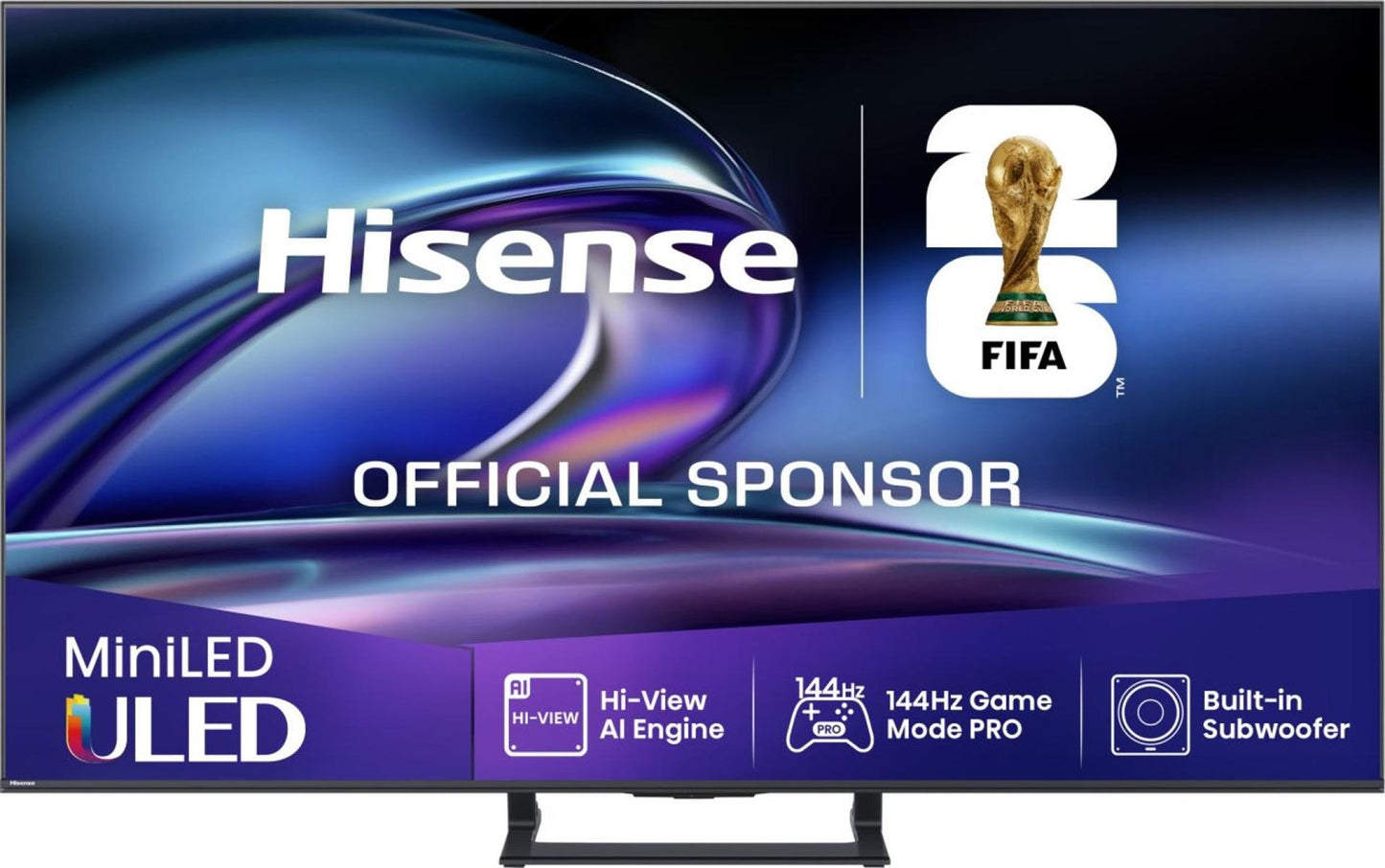 Hisense 55E8Q 139.7 cm (55") 4K Ultra HD Smart TV Wi-Fi Black, Grey 600 cd/m² – HISENSE