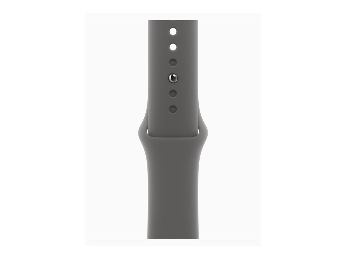 Apple Watch Series 11 42mm 5G Naturel Titanium (Grå Gummiband S/M) – Apple