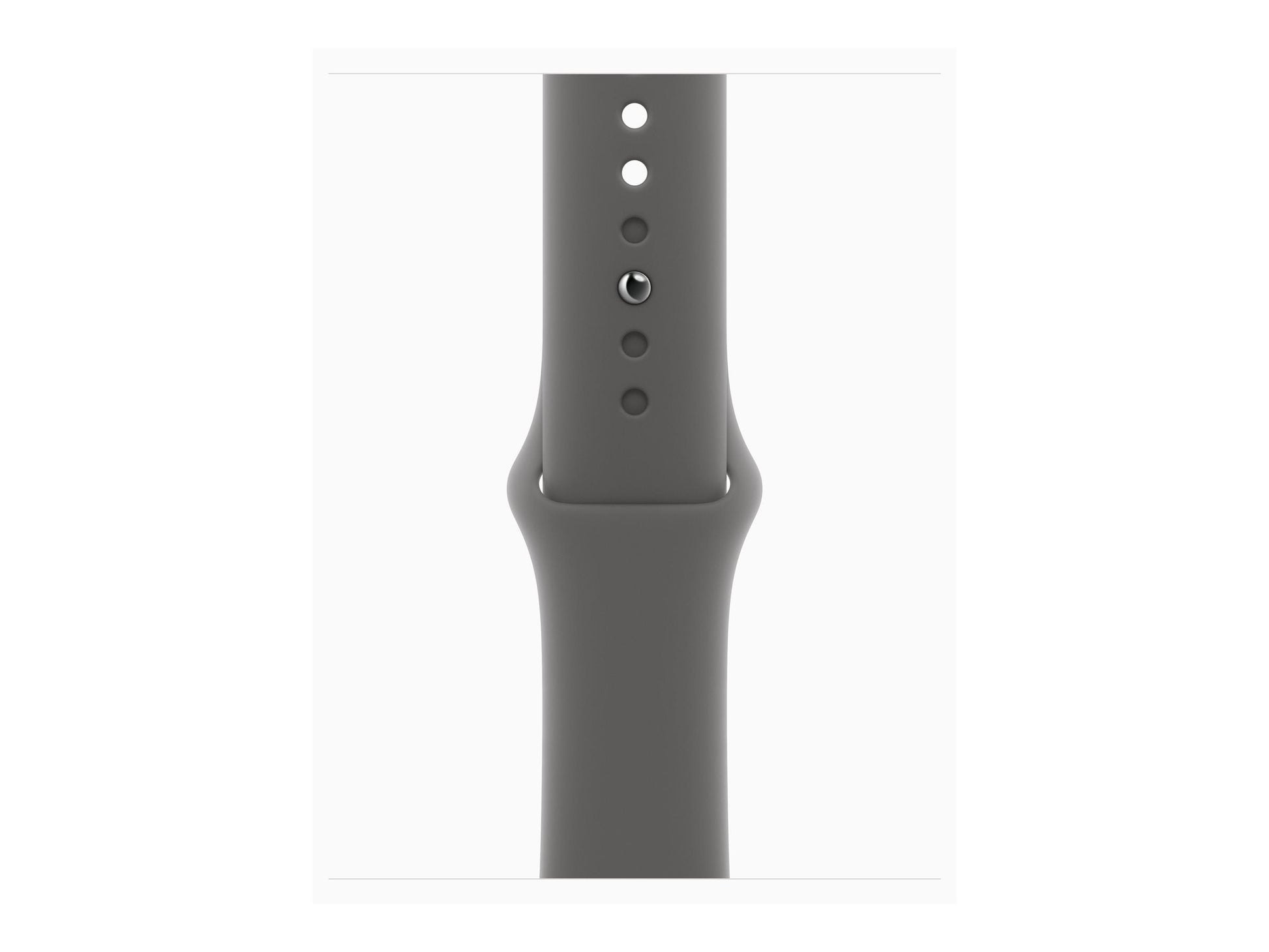 Apple Watch Series 11 42mm 5G Naturel Titanium (Grå Gummiband S/M) – Apple