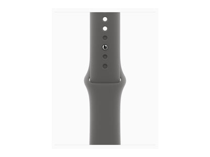 Apple Watch Series 11 42mm 5G Naturel Titanium (Grå Gummiband S/M) – Apple