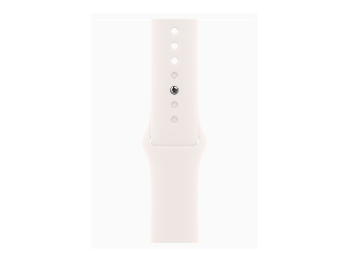 Apple Watch Series 11 46mm 5G Guld (Ljusrosa Gummiband S/M) – Apple