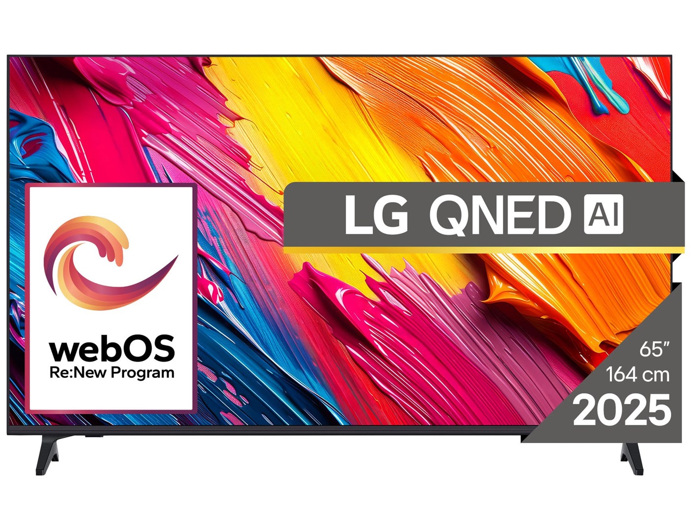 LG QNED AI 65QNED70A6A TV 165.1 cm (65") 4K Ultra HD Smart TV Wi-Fi Black – LG
