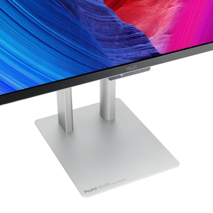 ASUS ProArt OLED PA32UCDM platta pc-skärmar 80 cm (31.5") 3840 x 2160 pixlar 4K Ultra HD QD-OLED Silver