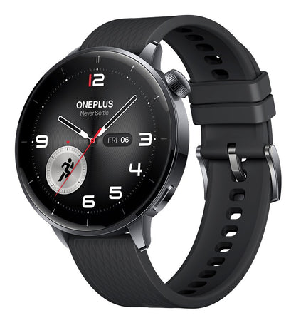 OnePlus Watch 3 43mm Svart (Svart Gummiband) – OnePlus