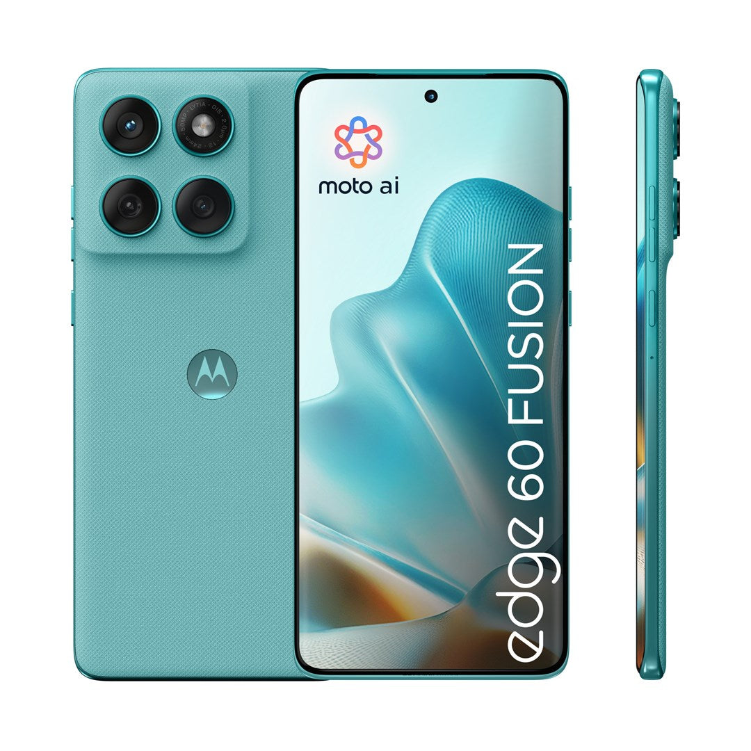 Motorola edge 60 fusion 16.9 cm (6.67") Dual SIM Android 15 5G USB Type-C 8 GB 256 GB 5200 mAh Turquoise – Motorola