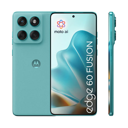 Motorola edge 60 fusion 16.9 cm (6.67") Dual SIM Android 15 5G USB Type-C 8 GB 256 GB 5200 mAh Turquoise – Motorola