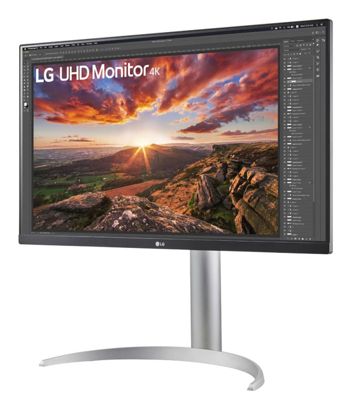 LG 27UP850K-W.AEU monitor computer monitor 68.6 cm (27") 3840 x 2160 pixels 4K Ultra HD LED Black – LG
