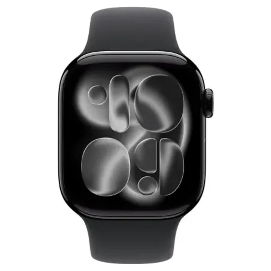 Apple Watch Series 11 42mm 5G Svart (Svart Gummiband S/M) – Apple