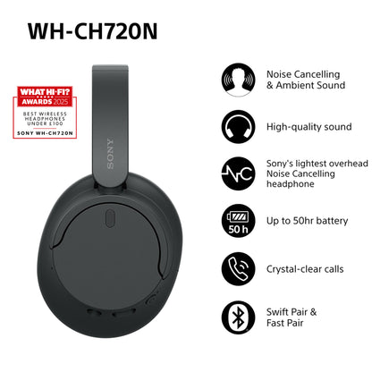 Sony WH-CH720N Svart – Sony