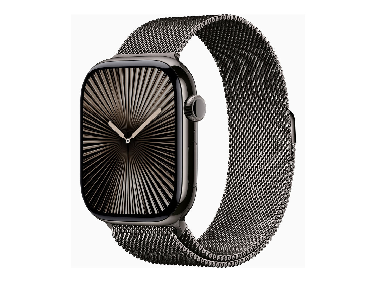 Apple Watch Series 10 4G 46mm Slate Titanium (Grå Milanese Rem S/M) – Apple