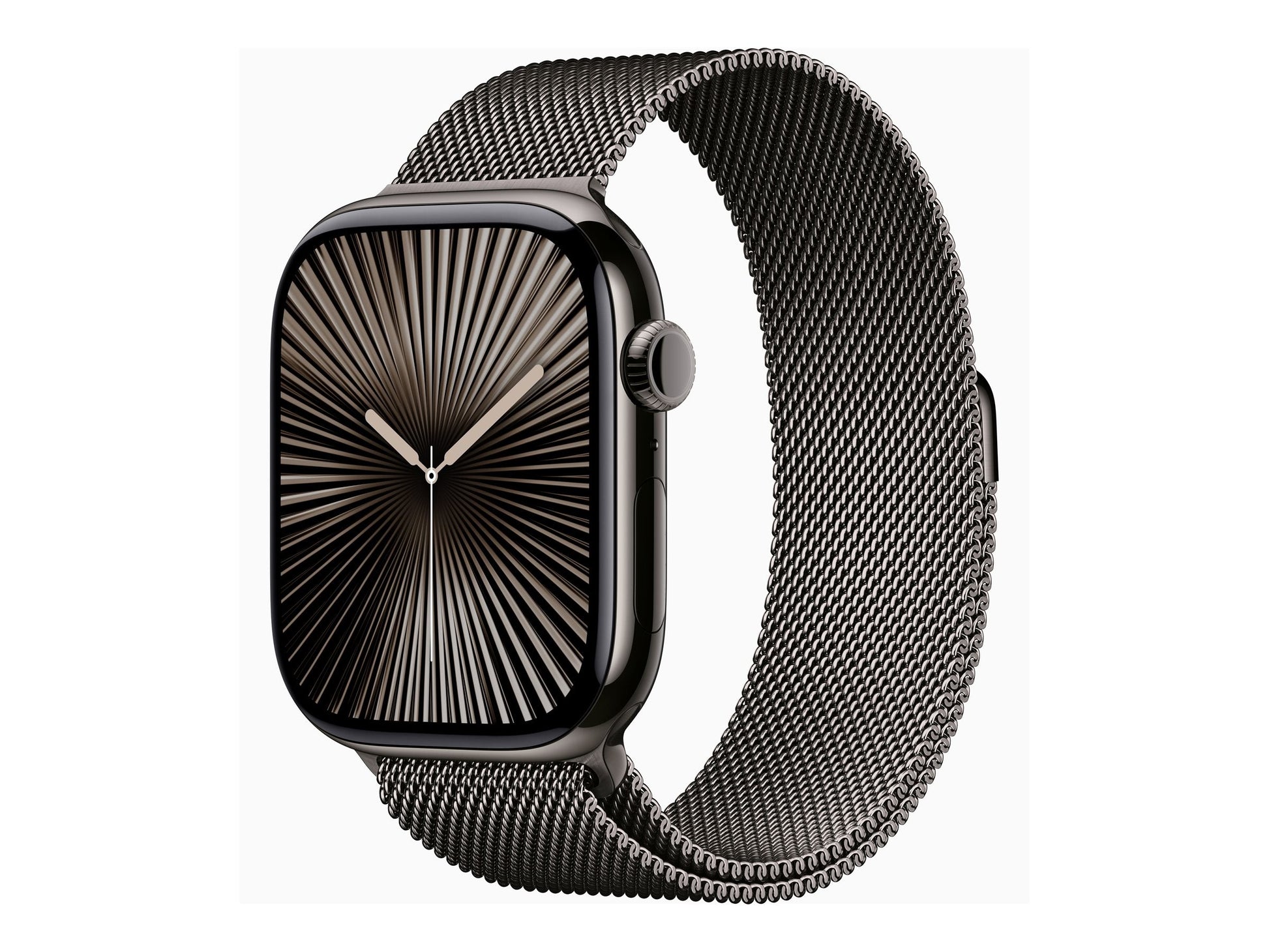 Apple Watch Series 10 4G 46mm Slate Titanium (Grå Milanese Rem S/M) – Apple