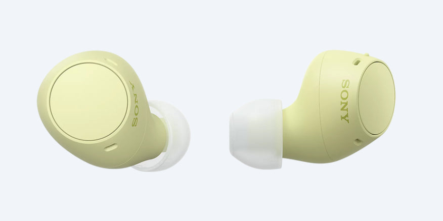 Sony WF-C510 Headset True Wireless Stereo (TWS) I öra Samtal/musik/sport/vardag Bluetooth Gul