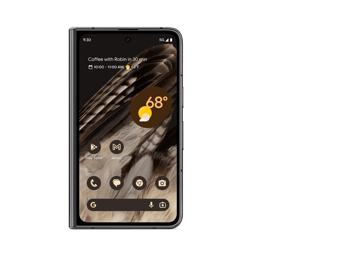 Google Pixel Fold 19,3 cm (7.6") 5G USB Type-C 12 GB 512 GB 4821 mAh Svart