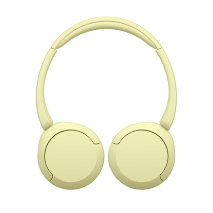 Sony WHCH520Y.CE7 hörlur och headset Trådlös Huvudband Samtal/musik USB Type-C Bluetooth Gul