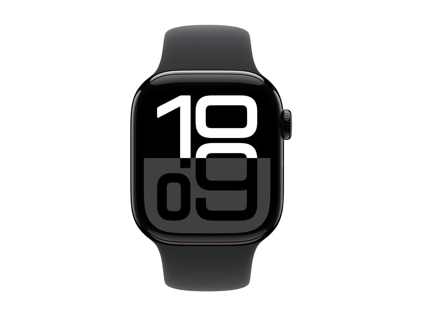 Apple Watch Series 10 42mm Black (Black Rubber Strap S/M) – Apple