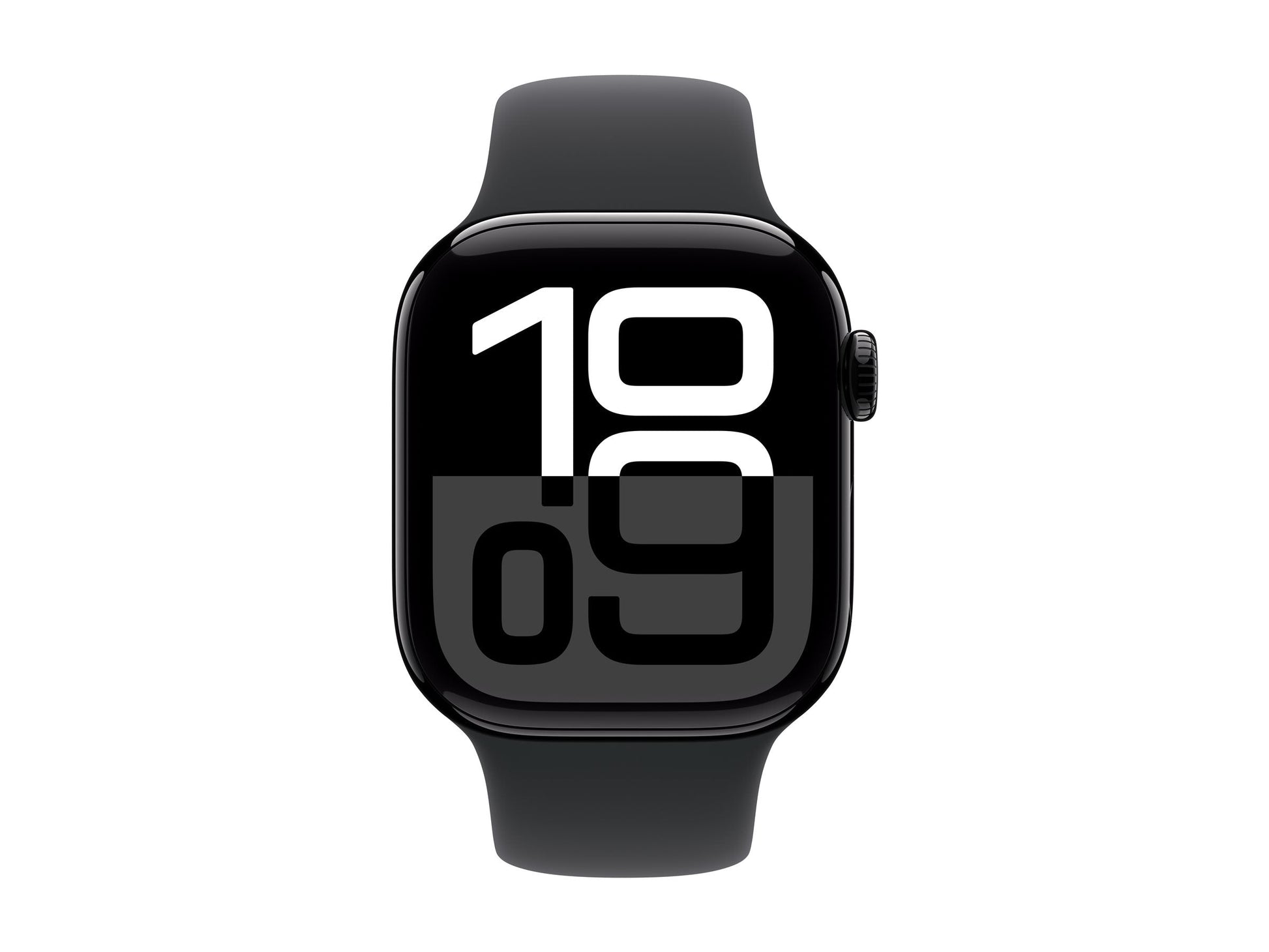 Apple Watch Series 10 42mm Black (Black Rubber Strap S/M) – Apple