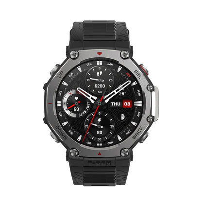 Amazfit T-Rex 3 Grå (Svart Silikonband) – Amazfit