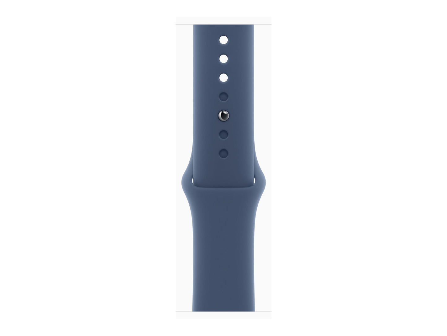 Apple Watch Series 10 4G 46mm Silver (Blå Gummiband S/M) – Apple