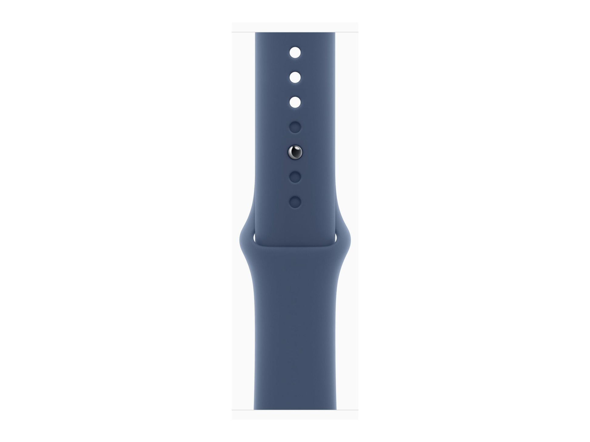 Apple Watch Series 10 4G 46mm Silver (Blå Gummiband S/M) – Apple