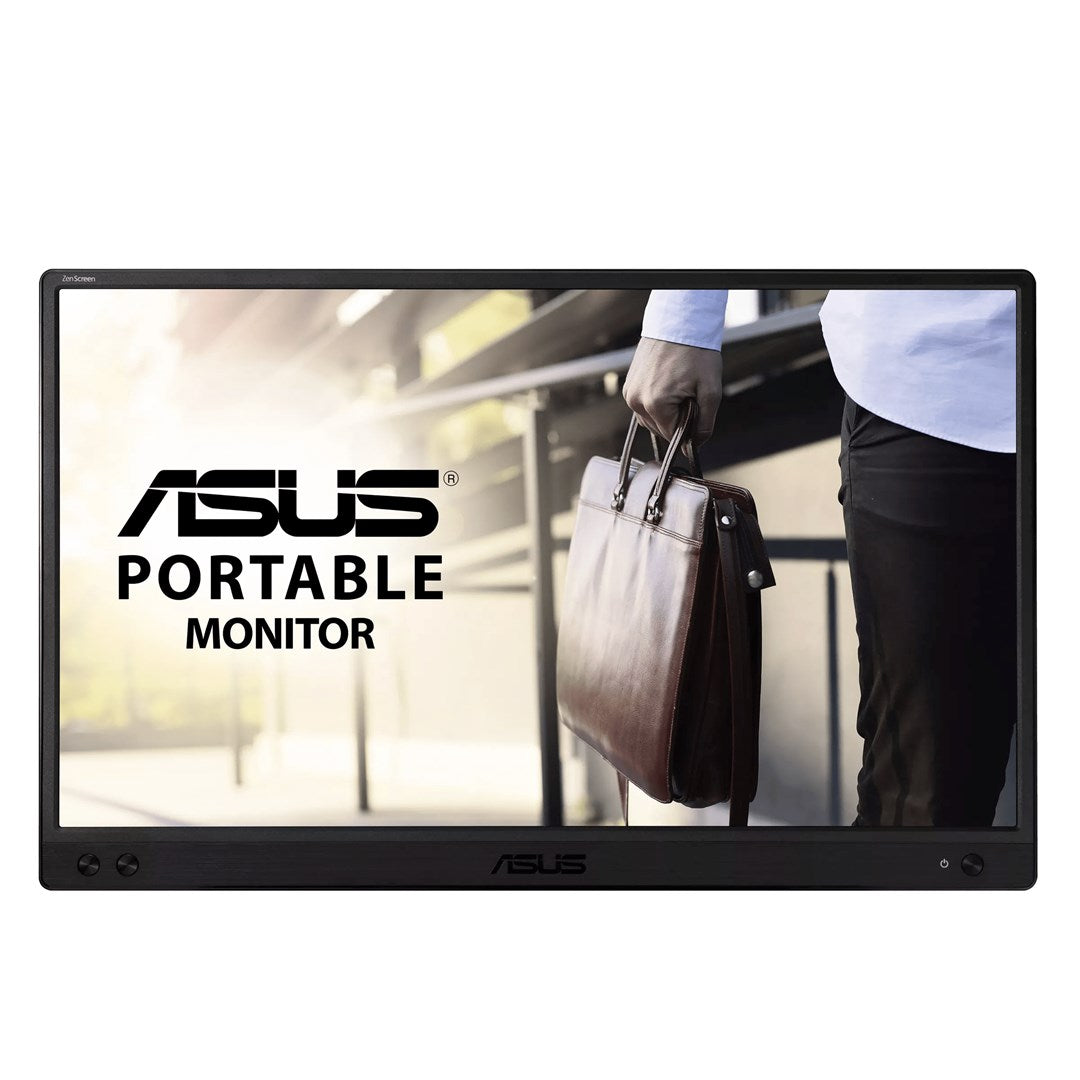 ASUS ZenScreen MB166C computer monitor 39.6 cm (15.6") 1920 x 1080 pixels Full HD LED Black – ASUS