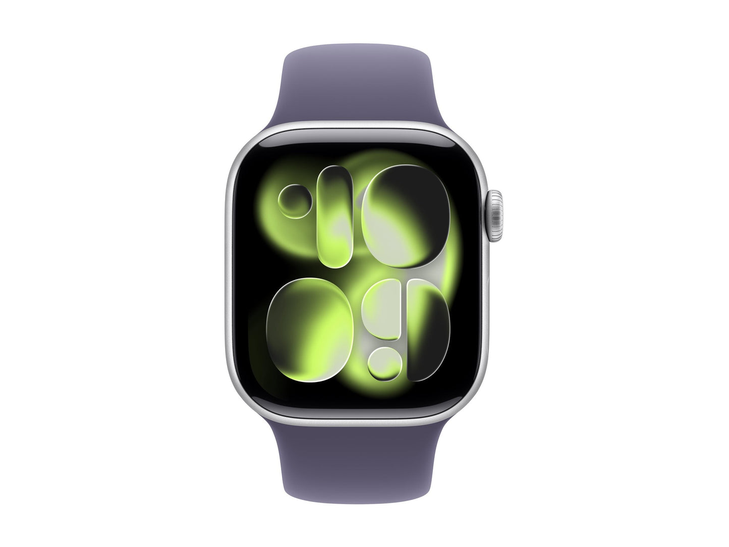 Apple Watch Series 11 42mm Silver (Lila Gummiband M/L) – Apple
