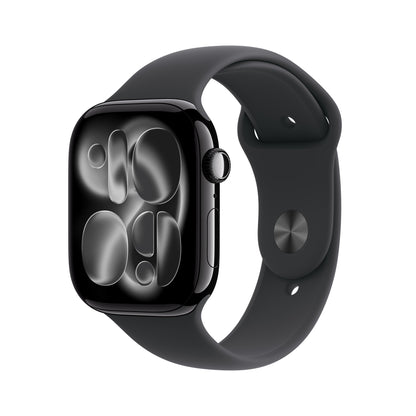 Apple Watch Series 11 46mm Svart (Svart Gummiband M/L) – Apple