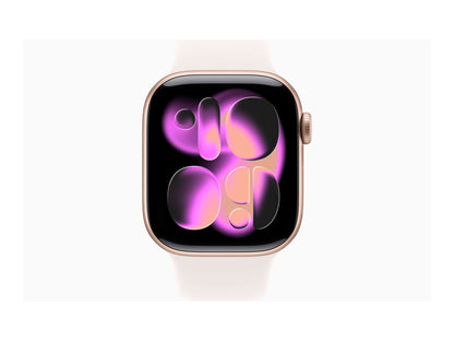 Apple Watch Series 11 42mm 5G Rose Gold (Ljusrosa Gummiband S/M) – Apple