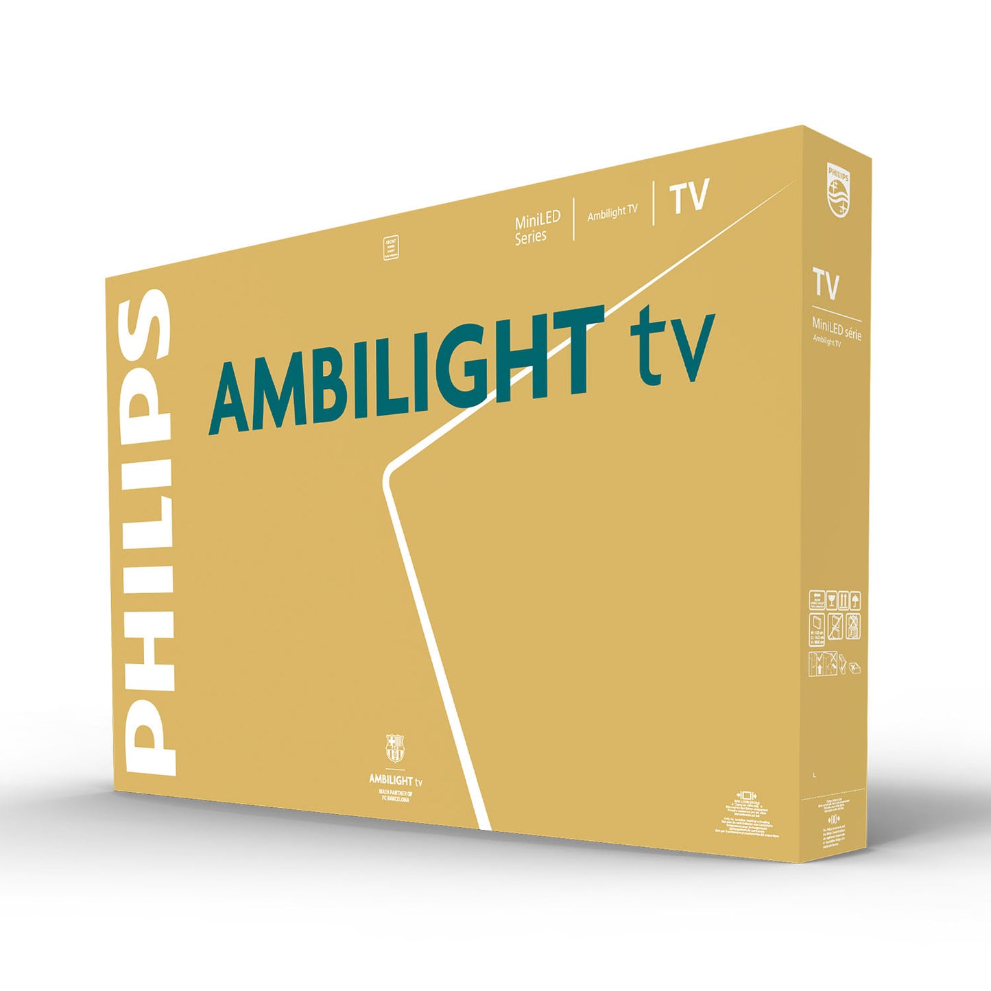 Philips 65MLED920 165.1 cm (65") Smart TV Wi-Fi Svart – Philips