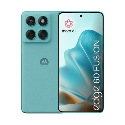 Motorola edge 60 fusion 16.9 cm (6.67") Dual SIM Android 15 5G USB Type-C 8 GB 256 GB 5200 mAh Turquoise – Motorola