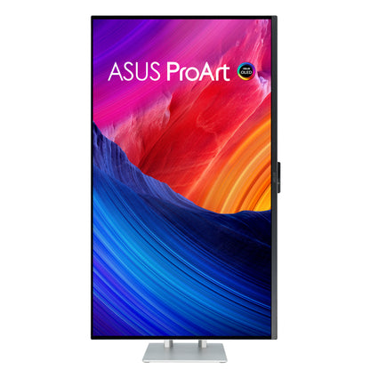 ASUS ProArt OLED PA32UCDM platta pc-skärmar 80 cm (31.5") 3840 x 2160 pixlar 4K Ultra HD QD-OLED Silver