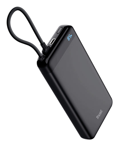 Trust Fiera Snabbladdare Powerbank 20.000mAh Svart – Trust