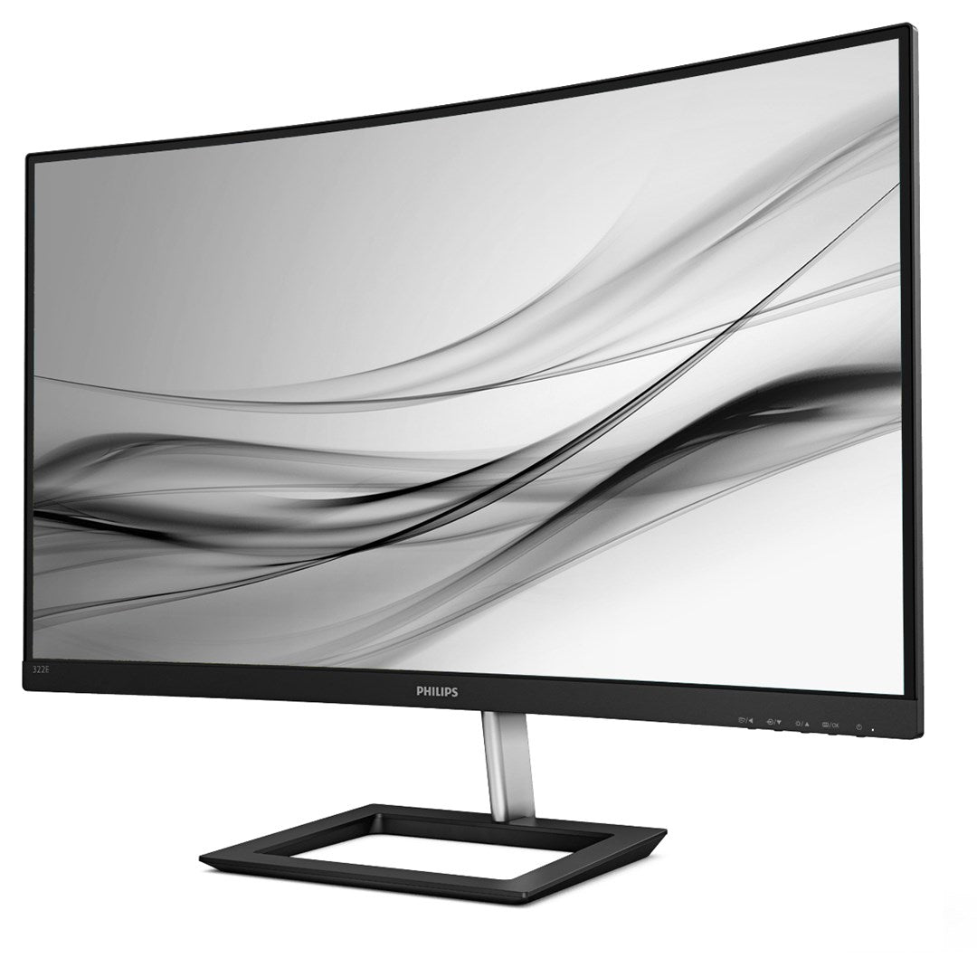 Philips E Line 322E1C/00 LED display 80 cm (31.5") 1920 x 1080 pixels Full HD LCD Black – Philips