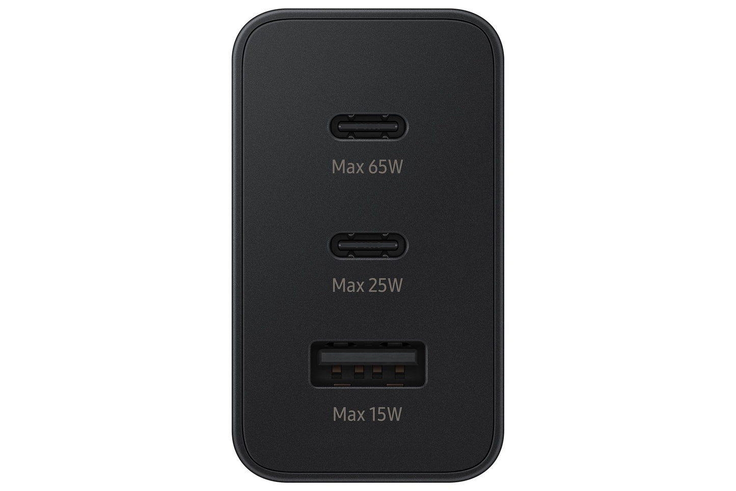 Samsung 3-USB Snabbladdare 65W Svart – Samsung