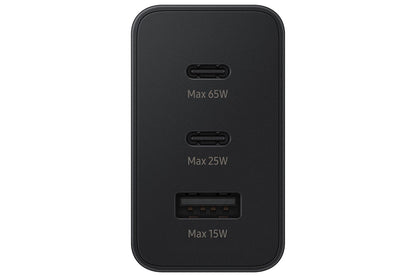 Samsung 3-USB Snabbladdare 65W Svart – Samsung