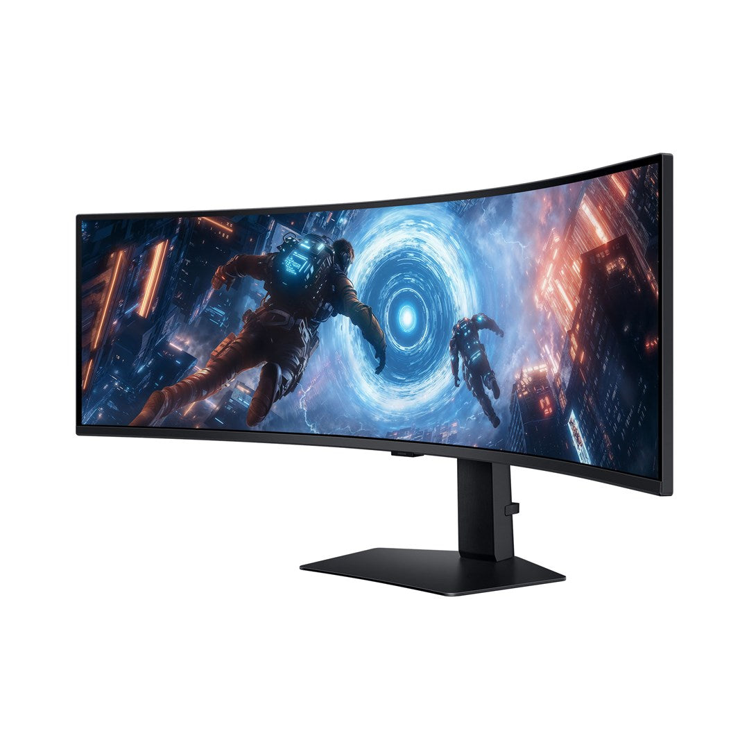 Samsung G91F computer monitor 124.5 cm (49") 5120 x 1440 pixels Dual QHD LCD Black – Samsung