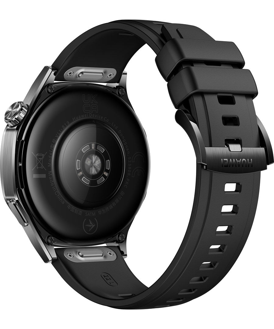 Huawei Watch GT 5 46mm Svart (Svart Gummiband) – Huawei