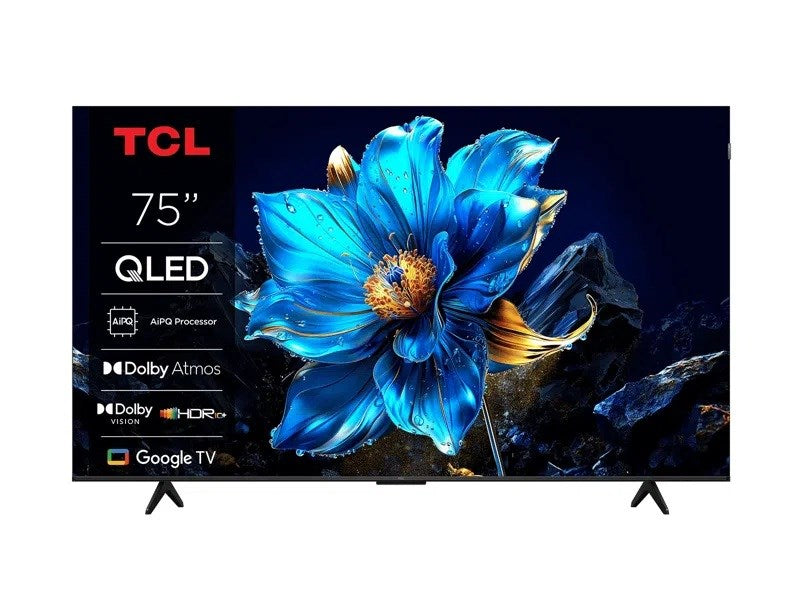 TCL T69C 75T69C TV 190.5 cm (75") 4K Ultra HD Smart TV Wi-Fi Metallisk 350 cd/m² – TCL