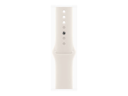 Apple Watch SE 3 44mm 5G Guld (Beige Gummiband S/M) – Apple