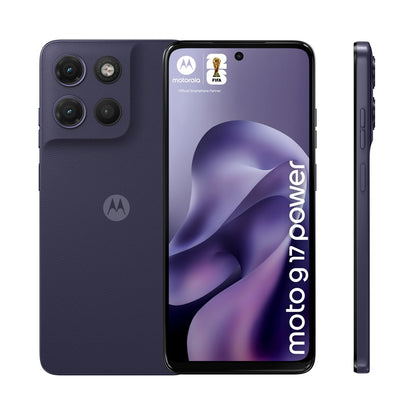 Motorola moto g17 power 17.1 cm (6.72") Hybrid Dual SIM Android 15 USB Type-C 8 GB 256 GB 6000 mAh Purple – Motorola