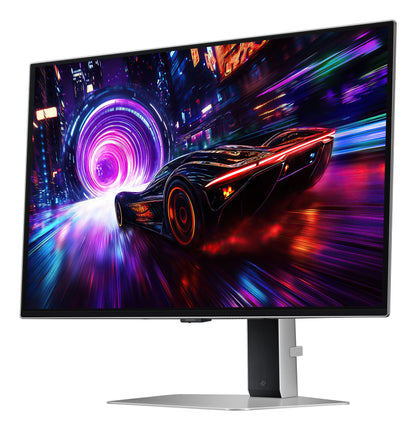 Samsung G81SF platta pc-skärmar 68,6 cm (27") 3840 x 2160 pixlar 4K Ultra HD OLED Silver