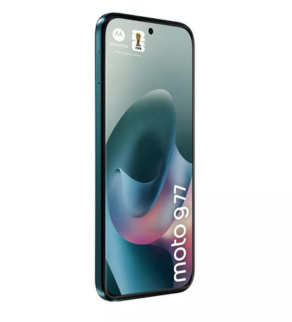 Motorola Moto G77 5G 12/256 GB smartphone in Pantone Shaded Spruce – Motorola