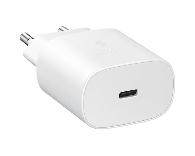 Samsung USB-C Snabbladdare 25W Vit – Samsung