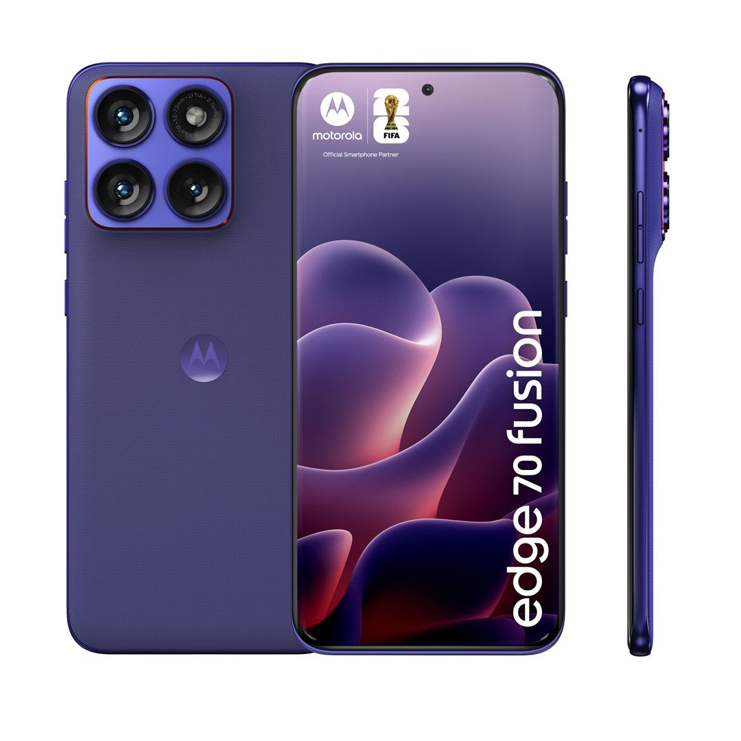 Motorola edge 70 fusion 17.2 cm (6.78") Dual SIM Android 16.0 5G USB Type-C 12 GB 256 GB 7000 mAh Violet – Motorola