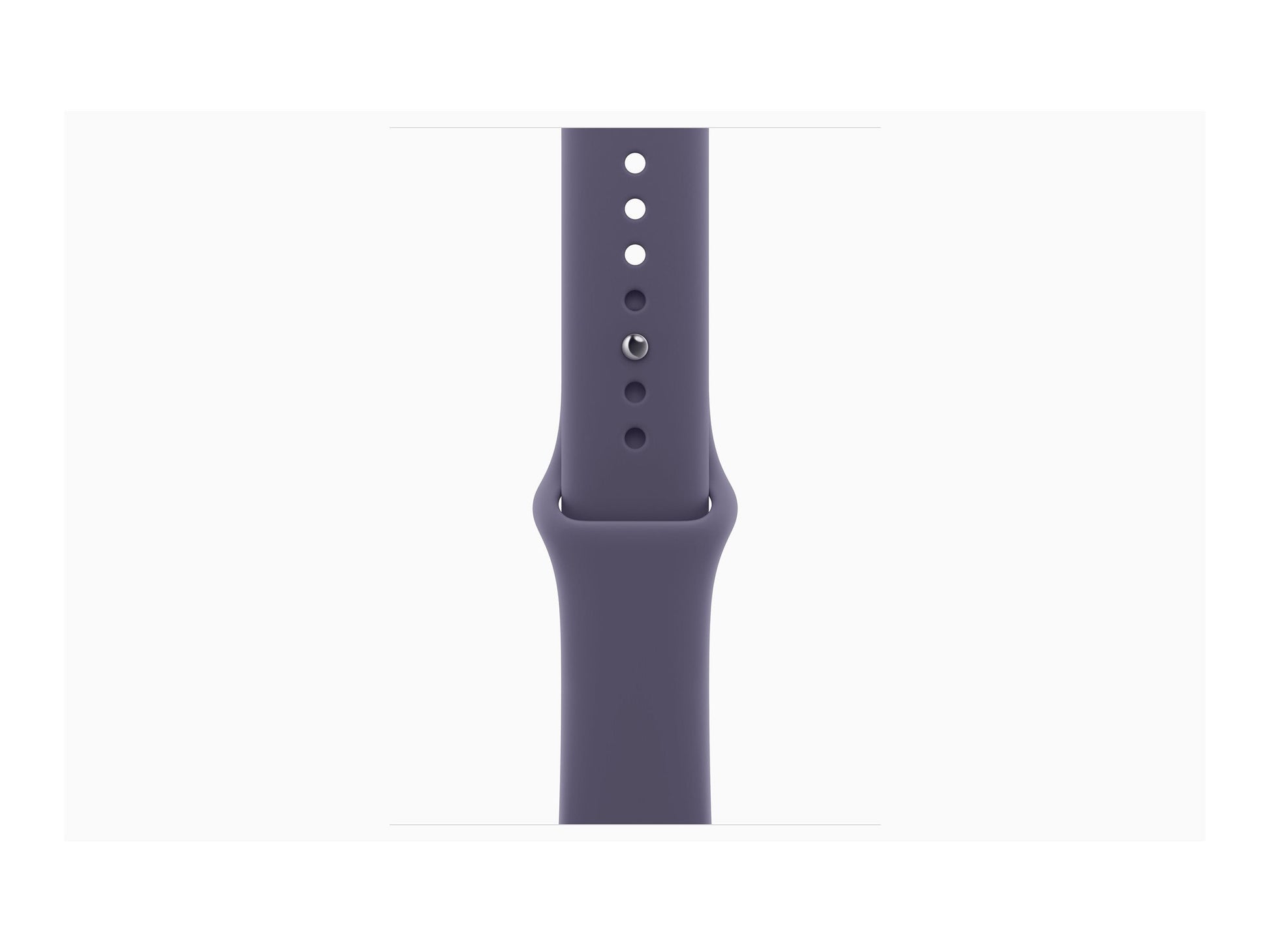 Apple Watch Series 11 46mm 5G Silver (Purple Rubber Strap S/M) – Apple